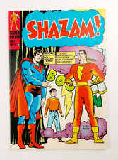 BSV WILLIAMS HIT COMIC / SUPERHEROES NO. 1 SHAZAM (COVER WITH SUPERMAN) / EXCELLENT Z1 picture