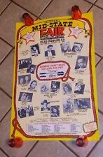 1991 CALIFORNIA MID-STATE FAIR CONCERT POSTER DIANA ROSS NELSON CHICAGO MORE picture