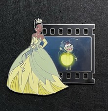Pink a La Mode PALM Tiana Disney Princess Film Reel Jumbo Pin LE 1000 picture