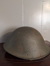 Vintage British MK V Turtle Helmet 1950's Shell Internally Updated  picture