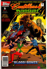 CADILLACS AND DINOSAURS #1 (1994): Newsstand: NM- picture