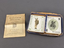 Antique 1916 Militac & Tactics WWI Card Game, Complete, W/Box and Instructions picture