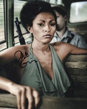 PAM GRIER SIGNED SEXY PHOTO (9) FOXY BROWN picture