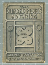 1906 Alfred Peats Magazine Vol 3 No 7 July Paint Wallpaper Trade picture