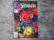 Spawn #1 Newsstand FN+ 1st App Spawn, Sam, Twitch, Malebolgia.. Has Poster picture