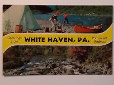 Greetings From White Haven Pennsylvania Pocono Mt Plateau  Postcard picture