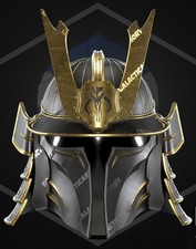Samurai Mandalorian Mando Boba Fett Helmet picture