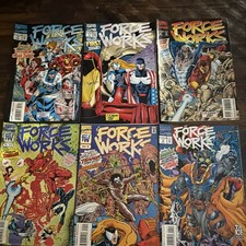 Marvel Comics Force Works Mix Lot Of 6 picture
