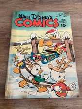 Walt Disney Comics & Stories #76 January 1947 Dell Golden Age Comic Book 4 J460 picture