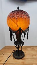 Art Deco Maitland Smith Style Hot Air Balloon Table Lamp 23” picture