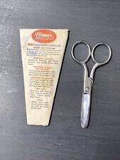 Vintage Clauss No 114 Scissors 4” Blunt End USA picture