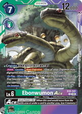 EX5-041 Ebonwumon ACE :: Rare Digimon Card :: EX05: Animal Colosseum picture