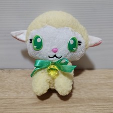Sanrio Jewelpet Flora Sheep Lamb Fluffy Plush Toy Animal Sega 2008 Japan 5.5
