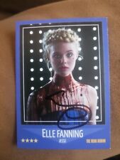 Elle Fanning Custom Signed Card - Played Jesse In The Neon Demon picture
