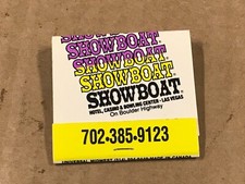 Vintage New/Unstruck Showboat Las Vegas Matches picture