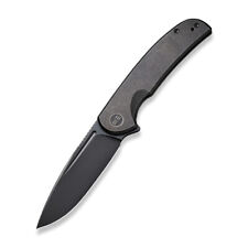 WE Beacon Folding Knife Black Titanium Handle 20CV Plain Edge WE20061B-3 picture