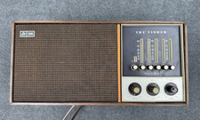 Fisher 100 Tune-O-Matic FM Table Radio Tested and Works Vintage Microreceiver picture