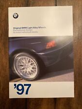 1997 Original BMW Light Alloy Wheels Brochure picture