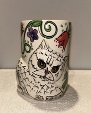 “Cats By Nina” Nina Lyman Ceramic Vase picture
