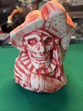 Mondo Tee-Kis Phantom Of The Opera Ceramic Tiki Mug  2019 Crimson Red Glaze picture