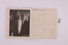 Mammoth Cave KY Stalactites RPPC 1906 R.C. Ganter picture