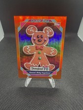 2025 Topps Disneyland 70th Seasonal Mickey Gingerbread 19/25 Card #116 picture