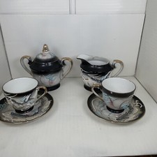 Dragon Ware Vintage Victora China  Hand Painted  Tea set Japan picture