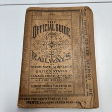 April 1953 Official Guide of the Railways – 1,504 Pages – Complete Covers picture