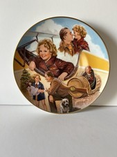 Shirley Temple Classics Bright Eyes Collector Plate Original Box picture