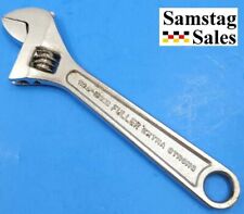 Vintage Fuller Japan Adjustable Wrench 110.8 - 150mm About 6-1/4