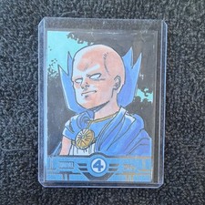 Topps 2026 Finest Fantastic Four 65th The Watcher Sketch Auto Fabio Ramacci picture