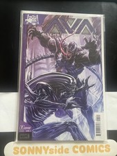 ALIENS VS AVENGERS #1 MARK BROOKS VARIANT XENOMORPHS JONATHAN HICKMAN VENOM NM picture