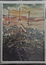 Six Notecards with Multicolored Envelopes from Raymsart585 Original Paintings  picture
