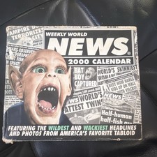 Andrews McMeel Publishing Weekly World News 2000 Day-to-Day Tabloid Calendar picture