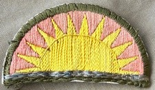 Original Post Ww2 41st Infantry division patch Japanese made patch  picture
