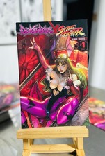 Darkstalkers X Street Fighter: Blood Throne(virgin book - ie: no treat picture
