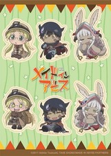 *NEW* GE Entertainment Made in Abyss Stickers picture