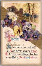 1912 Winsch HAPPY NEW YEAR Postcard 