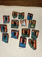 Set Of 14 Spirit Of States Pins For The B-2 Bomber Northrop picture
