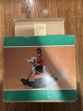 Enesco Princess Handcrafted Wooden Musical Rocking Horse picture