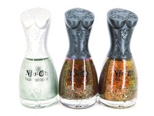 Nfu-Oh VHTF vintage nail polish HOLO, FLAKIES, choose your favorite vtg bottles picture