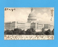 Capitol West Washington DC Undivided Back Postcard 1906 Washington News Co picture