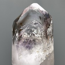 Huge Moving Bubble Rare Golden Healer Brandberg Smoky Amethyst Enhydro Crystal picture