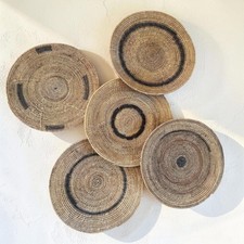 5 Makenge Baskets - African Wall Basket and African Art picture
