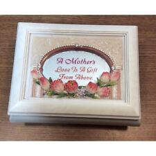 Treasured Sentiments A Mothers Love Is A Gift From Above Musical Jewelry Box picture