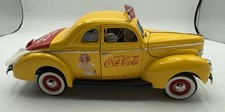 Vintage 1940 Coca-Cola Salesman’s Yellow Model Car, NIB, Original Box w/ Title picture