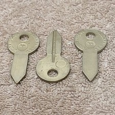Taylor 40 Key Blanks Lot Of 3 NOS Locksmith  picture