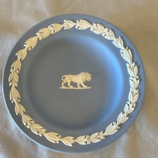 Wedgwood Blue Jasperware Collector Plate Vintage 1969-1988 picture