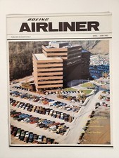 APRIL-JUNE 1983 BOEING AIRLINER NEWS MAGAZINE. 747, 757, 767 HEADQUARTERS COVER picture
