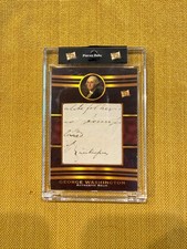 2022 Pieces Of The Past - George Washington - Jumbo Handwritten Relic picture